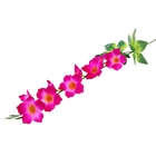 Цветы искусственные "Сиреневая энотера" 60см (13, фиолетовый)