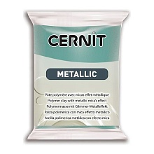 Пластика полимерная запекаемая 'Cernit METALLIC' 56 гр. (054, тюркиз золото)