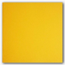 Открытка 16Х16 двойная ярко-желтая фактурная