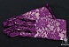 Перчатки гипюр короткие детские (5, фиолетовый)