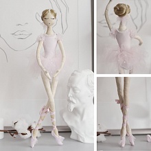 Интерьерная кукла балеринка "Ариадна", набор для шитья 21 х 0,5 х 29,7с...