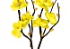 Цветки искусственные 6шт (280705, нежно-желтые)