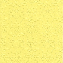 Бумага с рельефным рисунком "Дамасский узор" цвет желтый, комплек...