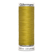 Нить Sew-All 100/200 м для всех материалов, 100% полиэстер Gutermann (286, золотой песо...